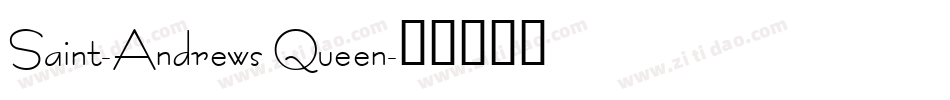 Saint-Andrews Queen字体转换